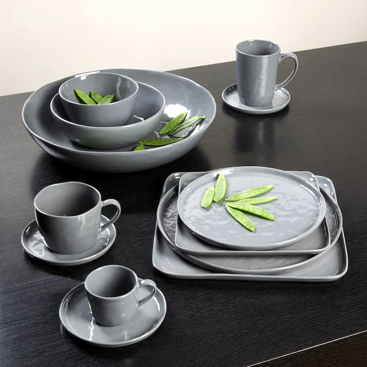 Tafelgeschirr Lambert Piana in grau