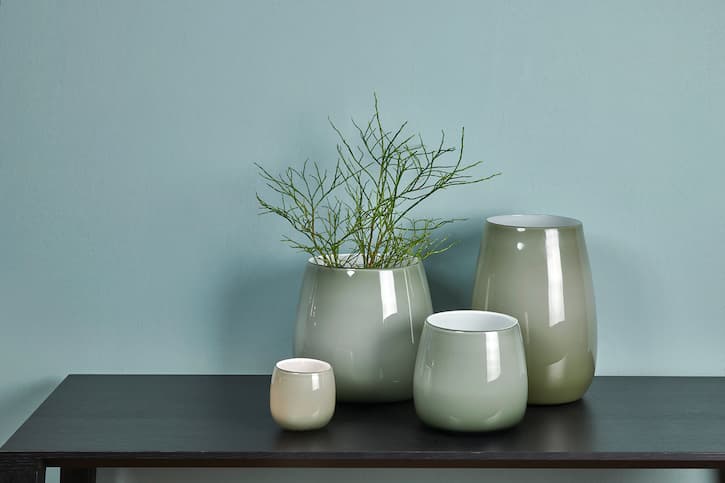 Vase Pisano in grün