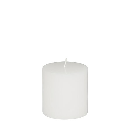 Bild 1 - Kerze Blossom in wei� H 8 cm
