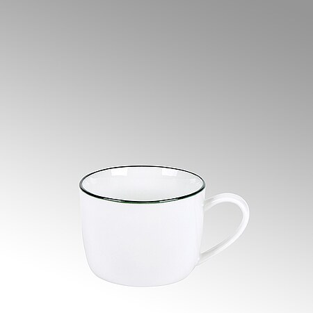 Bild 1 - Lambert Espressotasse Piana wei�/basaltgrau