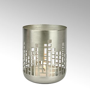 Lambert Teelichthalter VAROSI nickel