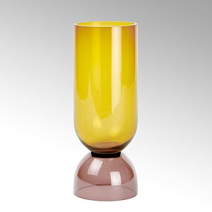 Lambert Vase VASARI honig/aubergine