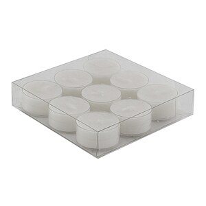 Teelicht Okon 9stk/ Box wei�
